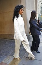 SUNITA MANI Leaves Today Show in New York 11/07/2022