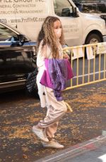 SUNNY HOSTIN Arrives at The View in New York 11/02/2022