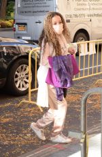 SUNNY HOSTIN Arrives at The View in New York 11/02/2022