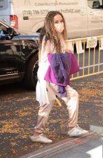 SUNNY HOSTIN Arrives at The View in New York 11/02/2022