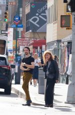 SUSAN SARANDON and Liam Aiken Out in New York 11/05/2022
