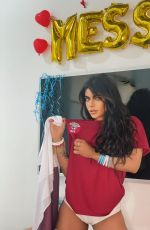 SUZI CORTEZ in a Qatar Football Association Jersey 11/26/2022