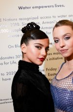 SYDNEY SWEENEY at Armani Beauty Acqua for Life Charity Event in Los Angels 11/05/2022