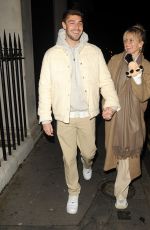 TASHA GHOURI Out at Winter Wonderland in London 11/25/2022