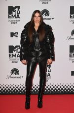 TATE MCRAE at MTV Europe Music Awards 2022 at PSD Bank Dome 11/13/2022