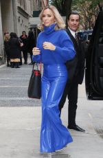 TEDDI JO MELLENCAMP Leaves Tamron Hall in New York 11/15/2022