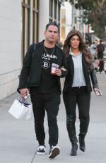 TERESA GIUDICE Out Shopping in Beverly Hills 11/18/2022