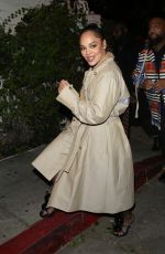TESSA THOMPSON Leaves Chateau Marmont in West Hollywood 11/16/2022