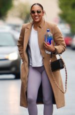 TIA MOWRY Heading to a Gym in Studio City 11/02/2022