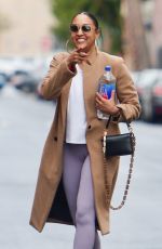 TIA MOWRY Heading to a Gym in Studio City 11/02/2022