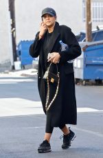 TIA MOWRY Heading to a Gym in Studio City 11/05/2022