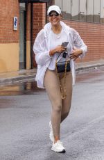 TIA MOWRY Heading to Morning Workout in Studio City 11/07/2022