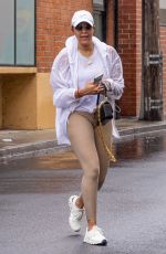 TIA MOWRY Heading to Morning Workout in Studio City 11/07/2022