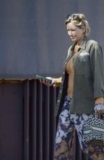 TINA LOUISE Leaves Cafe Gratitude in Los Angeles 11/16/2022