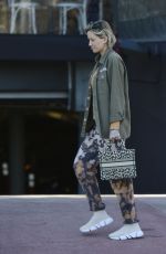 TINA LOUISE Leaves Cafe Gratitude in Los Angeles 11/16/2022