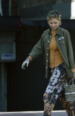 TINA LOUISE Leaves Cafe Gratitude in Los Angeles 11/16/2022
