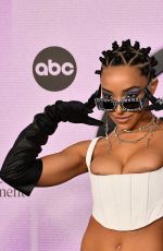 TINASHE at 2022 American Music Awards in Los Angeles 11/20/2022