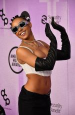 TINASHE at 2022 American Music Awards in Los Angeles 11/20/2022