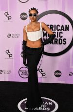 TINASHE at 2022 American Music Awards in Los Angeles 11/20/2022