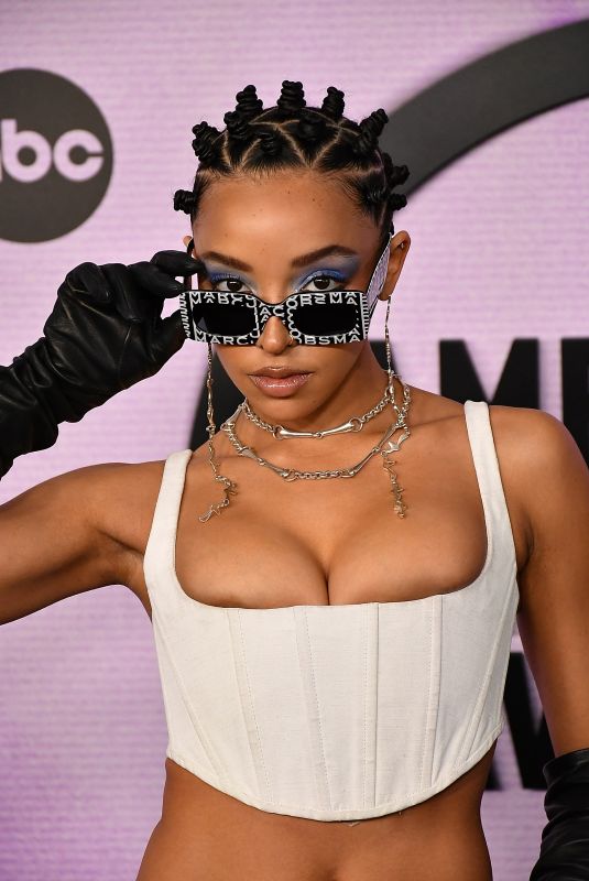TINASHE at 2022 American Music Awards in Los Angeles 11/20/2022