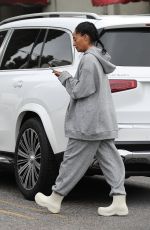 TRACEE ELLIS ROSS Leaves a Nail Spa in Los Angeles 11/08/2022