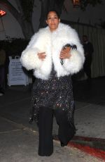 TRACEE ELLIS ROSS Leaves Chateau Marmont in West Hollywood 11/16/2022
