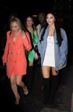 TULISA CONTOSTAVLOS Arrives at MNKY HSE in Manchester 11/20/2022