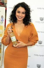 VANESSA HUDGENS and ASHLEY BENSON Sign Bottles of Thomas Ashbourne Craft Spirits in Las Vegas 11/04/2022