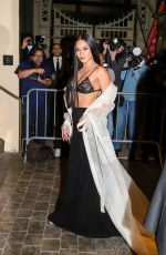 VANESSA HUDGENS Arrives at CDFA Event at Casa Cipriani in New York 11/07/2022