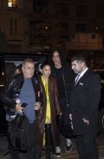 VANESSA HUDGENS Night Out in Paris 11/11/2022