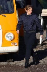 VICKY MCCLURE on the Set of Alex Rider, Season 3 in Bristol 11/24/2022