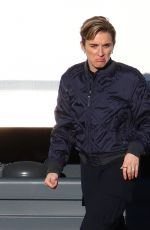 VICKY MCCLURE on the Set of Alex Rider, Season 3 in Bristol 11/24/2022