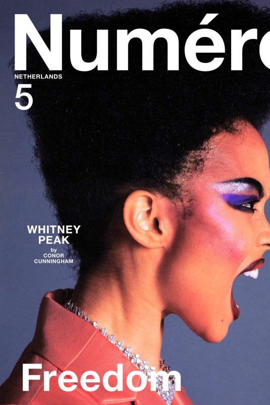 WHITNEY PEAK in Numero Magazine, Netherlands November 2021