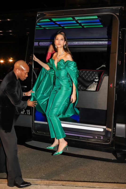 YASMIN WIJNALDUM Arrives at CFDA Fashion Awards in New York 11/07/2022