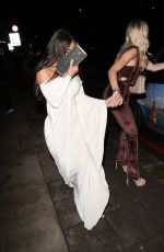 YAZMIN OUKHELLOU Leaves Pride of Britain Awards in London 10/24/2022
