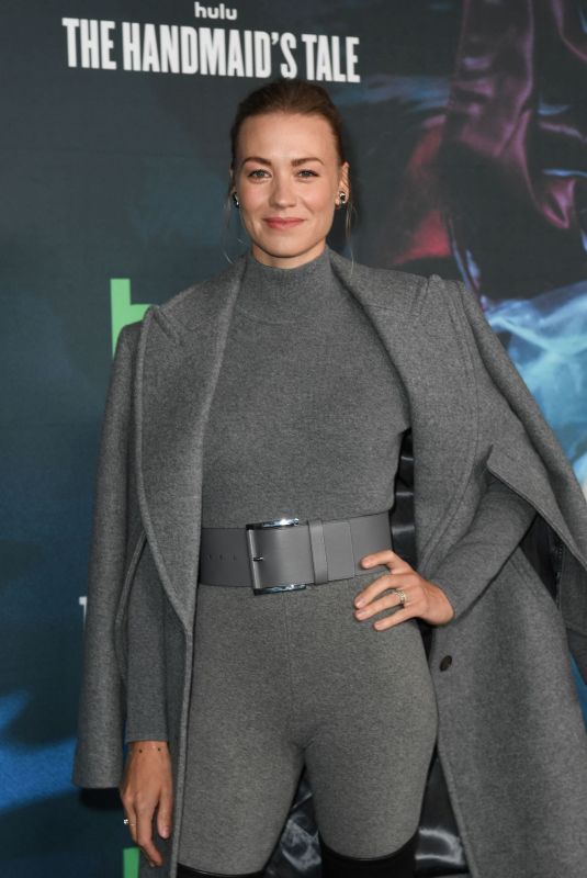 YVONNE STRAHOVSKI at The Handmaid’s Tale Season 5 Finale Event at Academy Museum of Motion Pictures 11/07/2022