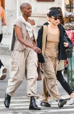 ZOE KRAVITZ Out with a Friend in New York 11/05/2022