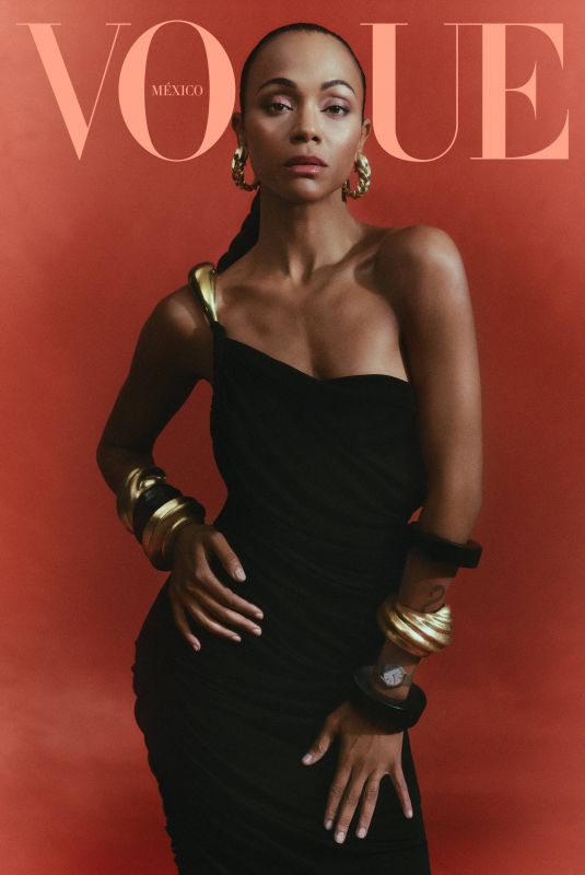 ZOE SALDANA for Vogue Magazine, Mexico December 2022/January 2023