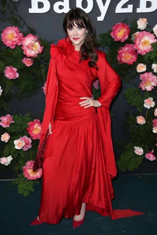 ZOOEY DESCHANEL at 2022 Baby2baby Gala in West Hollywood 11/12/2022