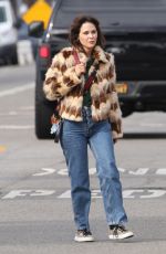 ZOOEY DESCHANEL Out Shppping at Asa Kaftans in Venice Beach 11/02/2022
