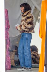 ZOOEY DESCHANEL Out Shppping at Asa Kaftans in Venice Beach 11/02/2022