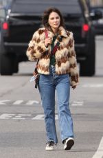 ZOOEY DESCHANEL Out Shppping at Asa Kaftans in Venice Beach 11/02/2022
