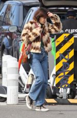 ZOOEY DESCHANEL Out Shppping at Asa Kaftans in Venice Beach 11/02/2022