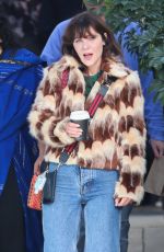 ZOOEY DESCHANEL Out Shppping at Asa Kaftans in Venice Beach 11/02/2022