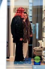 ADDISON RAE and Fedi Shopping at Wolford Boutique in Beverly Hills 12/04/2022
