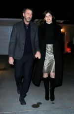 ALEXANDRA DADDARIO and Andrew Form Leaves Jennifer Klein