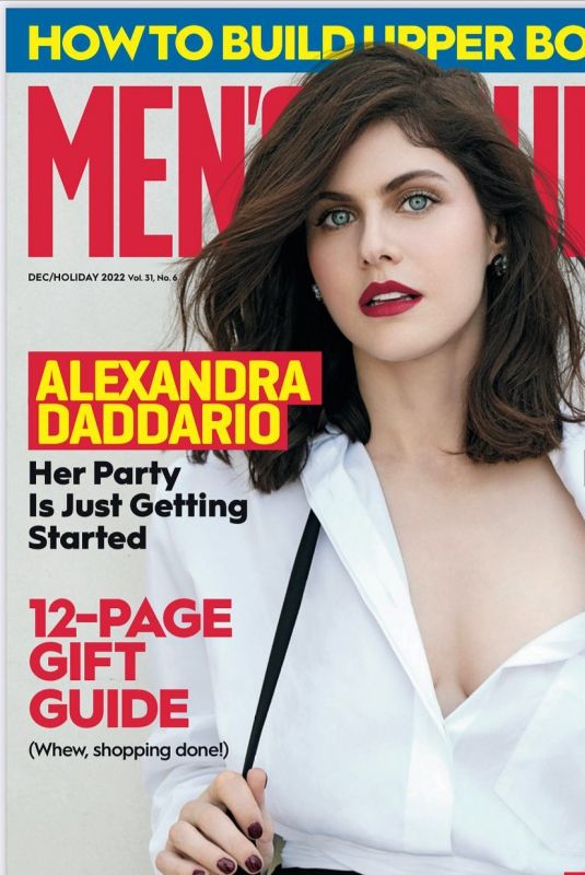 ALEXANDRA DADDARIO for Men’s Journal Magazine, December 2022