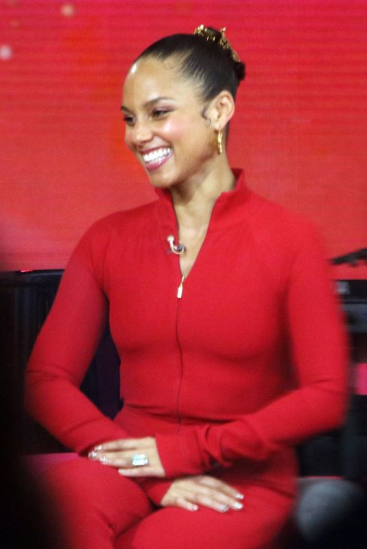 ALICIA KEYS at Today Show in New York 12/06/2022