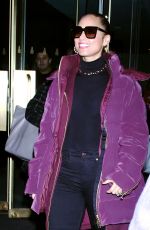 ALICIA KEYS Leaves Today Show in New York 12/06/2022