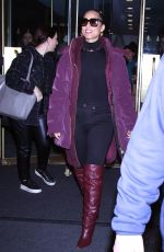 ALICIA KEYS Leaves Today Show in New York 12/06/2022